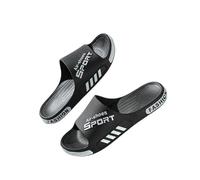 EQFOPJQM Claquette Hommes Les Sandales Masculines Peuvent Porter La Taille 49 Non Glissantes À Maison Intérieure-noir-36-37