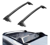 EQHCVCES Barre Transversale De Galerie Toit pour Toyota RAV4 2019-2023, Voyage Barres Railing Porte-Bagage Transversaux Rails Support Longitudinale