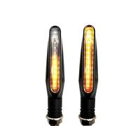 EQJSHL Clignotants Avant Et Arrière Étanches pour Moto pour Suzuki DL650/V-STROM DR 650 S/SE SV650/S B-King Feu Signal(Jaune,2 pièces)