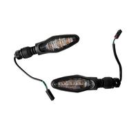 EQJSHL Clignotants Avant Ou Arrière pour Moto pour CFMOTO CLX700, Feux De Position, Clignotants, Feux Stop, Clignotants Gauche Et Droit. Feu Signal(Devant)