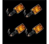 EQJSHL Clignotants De Frein Arrière pour Moto pour Y&amaha DS7 250 DT1 250 DT1MX DT2MX DT50 DT3 250 DT 80 100 250 Feu Signal(4 pièces)