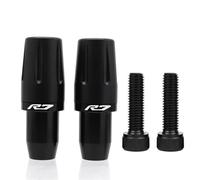 EQJSHL Curseurs Cadre Protection Anti-Chute pour Moto, Cadre Coulissant, Carénage, Protection Anti-Collision pour Y&amaha YZFR7 YZF R7 YZF-R7 2021-2024 Protection Anti-Chute(Noir)