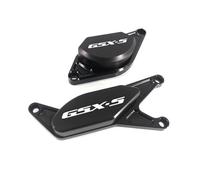 EQJSHL Curseurs Cadre Protection Anti-Collision pour Cadre De Moto, Protection De Carter De Stator Moteur pour Suzuki GSXS1000, GSX-S1000, GSXS 1000 750 Et Gsxs750 Protection Anti-Chute(Noir)