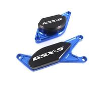 EQJSHL Curseurs Cadre Protection Anti-Collision pour Cadre De Moto, Protection De Carter De Stator Moteur pour Suzuki GSXS1000, GSX-S1000, GSXS 1000 750 Et Gsxs750 Protection Anti-Chute(Bleu)