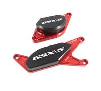 EQJSHL Curseurs Cadre Protection Anti-Collision pour Cadre De Moto, Protection De Carter De Stator Moteur pour Suzuki GSXS1000, GSX-S1000, GSXS 1000 750 Et Gsxs750 Protection Anti-Chute(Rouge)