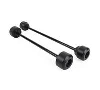 EQJSHL Curseurs Cadre Protections De Fourche Avant pour Ducati Hypermotard 698 Mono/RVE 2024, Vis De Béquille Arrière, Bras Oscillant Protection Anti-Chute(Avant + arrière)