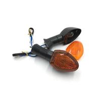 EQJSHL Indicateurs course Clignotants Moto Feux Jour Stop Pour Suzuki DR 200S, DRZ 400, 400E, 400S 400SM Éclairage(ambre)