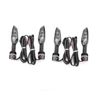 EQJSHL Indicateurs course Clignotants Moto Indicateur De Lampe Pour MT-25, MT-03, MT-07, MT-09, TRACER, MT-10 SP Feu Latéral Éclairage(Fumée,4 pièces)