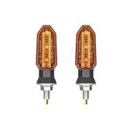 EQJSHL Indicateurs course Clignotants Moto Pour CRF250L MSX125 Lampe Feu De Position Latéral Éclairage(ambre,2 pièces)