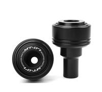 EQJSHL Protections De Cadre Et Patins De Protection pour Motos pour MT07 MT 07 MT-07 FZ07 2014-2023 2024 2025 Protection Anti-Chute(Noir)