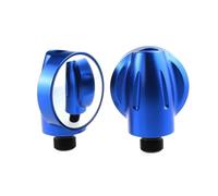 EQJSHL Rétroviseur Latéral Moto avec Prise pour Benelli 502C, 302S, 752S, Leoncino 500, Grand Angle, Réglable Et Convexe Rétroviseur Conduite(Bleu)