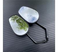 EQJSHL Rétroviseurs Latéraux Ovales en Aluminium De 10 Mm, Sens Horaire, pour H&Onda Rebel CMX 300 500, Gauche Et Droit. Rétroviseur Conduite