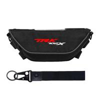 EQJSHL Sacoche De Guidon Moto pour Benelli TRK702 TRK702X, Sac De Rangement pour Outils De Réparation, Sac De Voyage Sacoches cavalières(Noir 2)