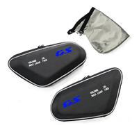 EQJSHL Sacoche De Protection Latérale pour Moto pour B&MW R1300GS R1300GS ADV 2024-2025, Sacoche De Rangement Étanche Et Porte-Outils. Sacoches cavalières