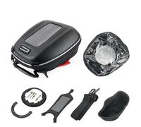 EQJSHL Sacoche De Réservoir Moto pour B&MW R1250R/RS/RT R1150R/RT/RT/GS R1100RS/RS K1200GT K1300R Sacoches cavalières(Un Ensemble de Verrouillage de réservoir pour Sac)