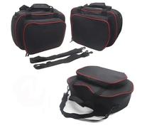EQJSHL Sacs Intérieurs pour Valises Latérales De Moto pour Ducati Multistrada V4 V4 S, Sacs De Voyage Imperméables Extensibles pour Topcases Sacoches cavalières(Noir 3)