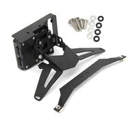 EQJSHL Support De Navigation GPS Moto pour BMW R 1200 RT R1200RT 2006-2009, Téléphone, Extension Guidon, Adaptateur Adaptateur étagère Mobile(Noir3)