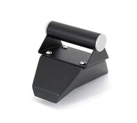 EQJSHL Support De Navigation GPS Moto pour pour Forza 350 NSS350 2021 - Extension Téléphone pour Barre Transversale Accessoires Adaptateur étagère Mobile(Argent)