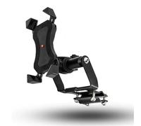 EQJSHL Support De Plaque Navigation GPS pour Moto, Téléphone Portable pour Africa Twin CRF1000L 2018-2019 CRF 1000 L Adaptateur étagère Mobile(Noir 4)