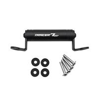 EQJSHL Support De Plaque Navigation GPS pour Téléphone Portable Moto pour Tracer 7GT 700GT 700, Barre Transversale D'extension Adaptateur étagère Mobile(Noir 1)