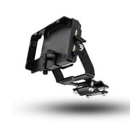 EQJSHL Support Téléphone Portable pour Moto, De Navigation GPS pour Africa Twin CRF1000L 2018-2019, Adaptateur Adaptateur étagère Mobile(Noir5)