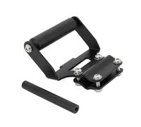EQJSHL Support Téléphone Portable pour Moto, De Navigation GPS pour Africa Twin CRF1000L 2018-2019, Adaptateur Adaptateur étagère Mobile(Noir 1)