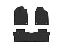 EQJSHL Tapis De Sol De Voiture Antidérapants pour Passeport 2016-2024, Doublures De Tapis De Chargement Toutes Saisons, Tapis D'intérieur Imperméables(Noir 2)