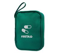 EQLEF Mini Trousse de Secours Vide, Sac de Rangement médical Portable Trousse de Premiers Soins imperméable à l'eau, Peut être utilisé dans Le Bureau de Voiture, l'école ou à l'extérieur (Vert)