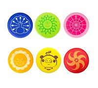 EQLEF Mousse Flying Disks Enfants, Soft PU Mousse Flying disks Disque Sports en Plein Air Jardin Parc Jouet pour Enfants 1 pièce (Aléatoire)