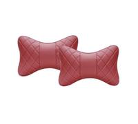 EQLIFD 2PCS PU Cuir Voiture Appui Tete, pour Aion Y S LX V Bandoulière Réglable Pillow Amovible Confortable Doux Respirant siège Accessoires,D