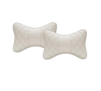 EQLIFD 2PCS PU Cuir Voiture Appui Tete, pour Aion Y S LX V Bandoulière Réglable Pillow Amovible Confortable Doux Respirant siège Accessoires,C