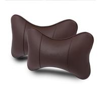 EQLIFD 2PCS PU Cuir Voiture Appui Tete, pour Aion Y S LX V Bandoulière Réglable Pillow Amovible Confortable Doux Respirant siège Accessoires,D