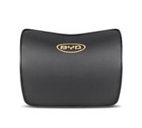 EQLIFD Voiture PU Cuir Appui Tete, pour BYD Seal u BYD Sea Lion 6 BYD M6 Bandoulière Réglable Pillow Amovible Confortable Doux Respirant siège Accessoires,A