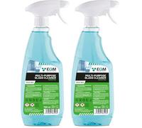 EQM - ECO-204 - Nettoyant Vitres 2x750ML - Multi-Surfaces - Sans Traces | Séchage Rapide - Finition Brillante - Parfum Frais - Pour Toutes les Surfaces de la Maison