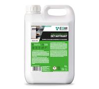EQM - ECO-212 - Détartrant Professionnel pour Machines à Café - 5L - Élimine le Calcaire - Compatible avec Tous les Modèles