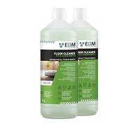 EQM - ECO-217 - Nettoyant de Sol pour Robots Laveurs 2x1L - Parfum Floral | Concentré - pH Neutre - Pour Tous Types de Sols & Robots Laveurs