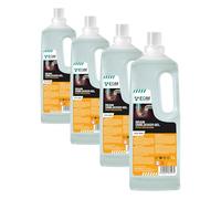 EQM - ECO-808 - Déboucheur de Canalisations Professionnel en Gel - 1 Litre - Action Rapide et Efficace contre les Bouchons Difficiles - Idéal pour Éviers, Lavabos et Canalisations du Foyer (Lot de 4)