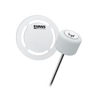 Evans Patchs pour grosse caisse EQPAF1 – Pour pédale simple Fibre Aramide – x2