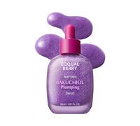 EQQUALBERRY Bakuchiol Plumping Serum - Pore and Wrinkle Minimizer with Bakuchiol | Retinol Alternative for Sensitive Skin | Enhances Firmness and Elasticity with Ceramide and Peptides, 1.01oz / 30ml
