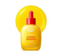 Eqqualberry Sérum visage Vitamine C d'Acerola, Niacinamide et Arbutine – 30 ml