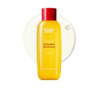 EQQUALBERRY Vitamin Illuminating Toner 150ml - Lotion Tonique Visage Éclat avec Vitamine C, Niacinamide et Acide Tranexamique - Hydratation et Exfoliation Douce pour Teint Lumineux