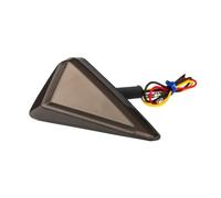 EQU7DH Clignotants Feux 2 PIÈCES Universel Moto LED Clignotants | 2 PIÈCES Universel Moto LED Clignotants Lumière Triangle Encastré Clignotant Clignotant Lumière Du Jour Indicateurs Lampe