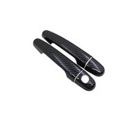 EQU7DH poignées extérieures Pour Aygo Pour AB40 2015~2019 | Poignée De Porte En Fiber Carbone Couvre Autocollants Auto Extérieur Résistant Aux Rayures Pour Aygo Pour AB40 2015 ~ 2019