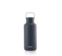 EQUA Bouteille intemporelle en acier inoxydable (600 ml, bleu marine)