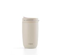 EQUA Mug isotherme en acier inoxydable - 300 ml - Double isolation - Jusqu'à 4 heures - 100% étanche - Gris