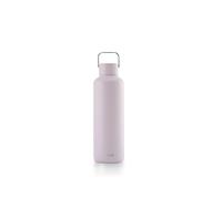 EQUA Timeless Bouteille isotherme à double paroi en acier inoxydable, froide pendant 24 heures ou chaude jusqu'à 12 heures, sans BPA, anti-fuite, durable, multifonctionnelle (Violet, 600 ml)