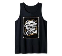 Equal Opportunity Doesn’t Mean Equal Outcome Equality Quote Débardeur