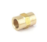 Equal Reducer 1/4" NPT Female-Famale Hex Brass Pipe Fitting For Water Gas Oil Fuel YZWRWRMKTB
