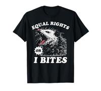 Equal Rights Or I Bites Possum Transgenre LGBT Pride Month T-Shirt