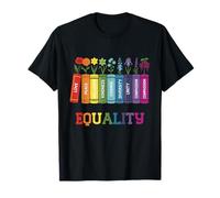 Equality Books Pride Rainbow Queer Gay CSD Party LGBTQ T-Shirt
